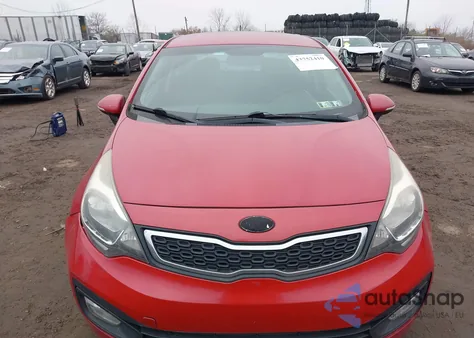 2014 Kia Rio Sx z USA, uszkodzony, nr VIN KNADN4A3XE6397754